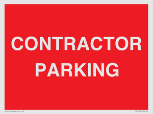 CONTRACTOR PARKING